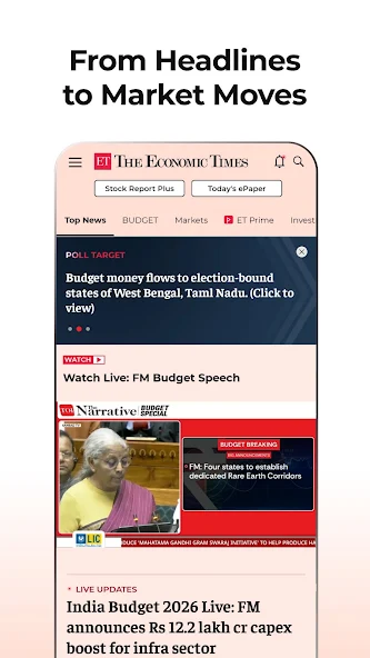 ET App screenshot 3