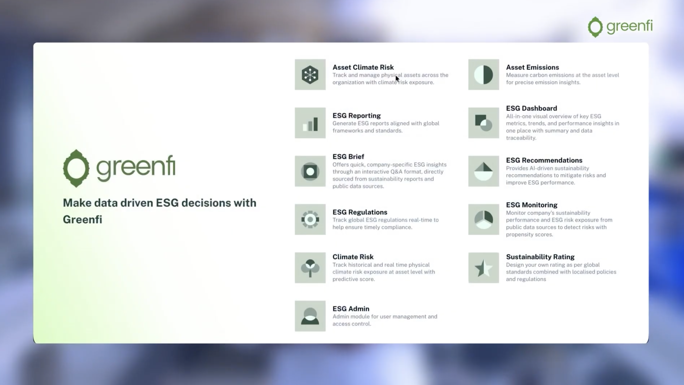 GreenFi screenshot 1